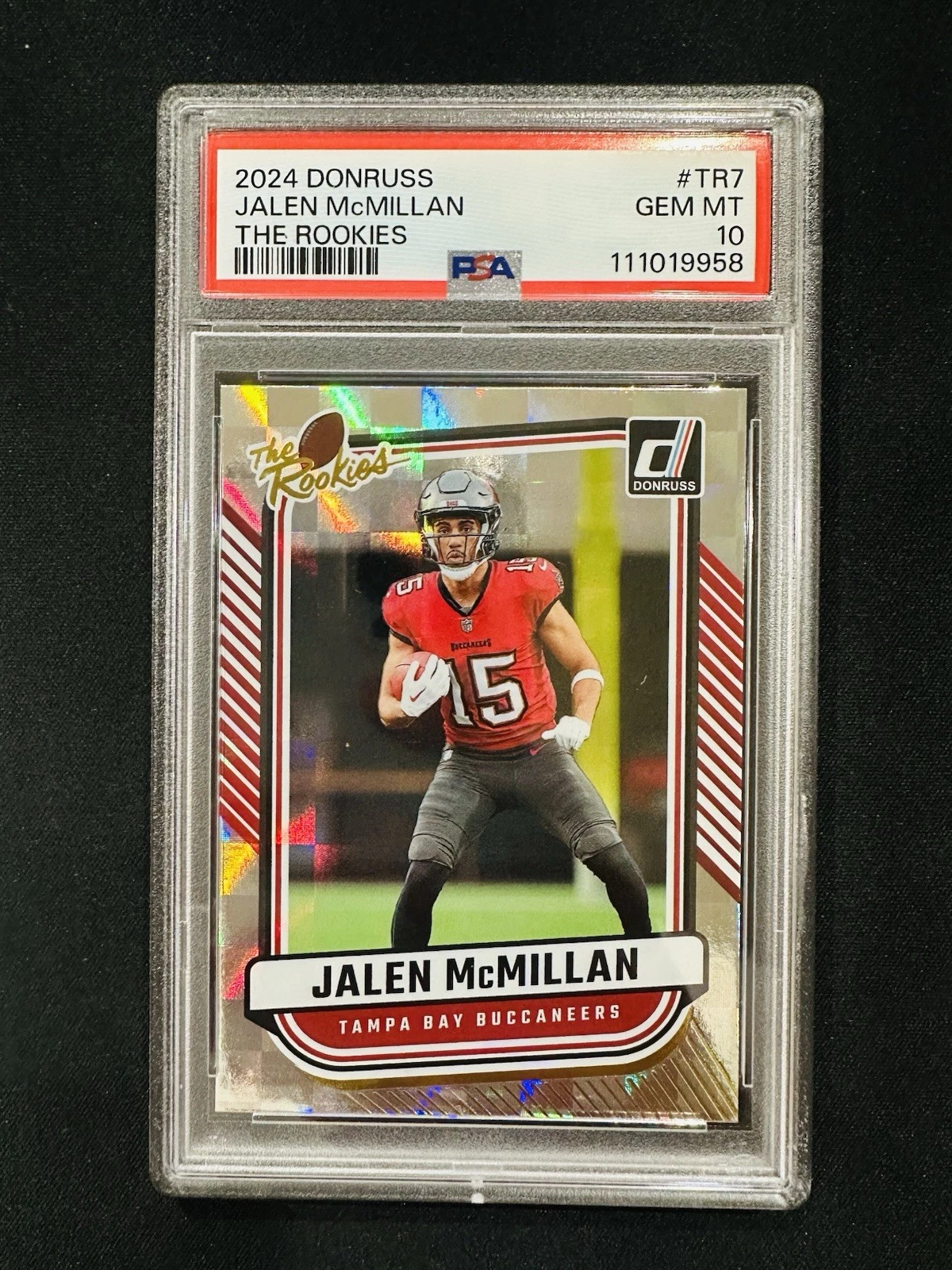 Jalen McMillan Panini Donruss the Rookies #TR7 Base