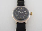 Rolex Laco Aviator Luftwaffe Pilot WWII Vintage 1939-1945 Swiss Silver Men Watch