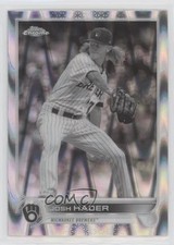 2022 Topps Chrome Sonic Black & White RayWave Refractor Josh Hader #119 0m4q