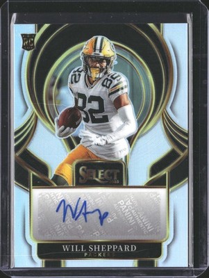 2025 Panini Select #SIP-WSD Will Sheppard Select Signatures Prizm