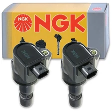 2 pc NGK 48885 U5269 Ignition Coils for UF672 UF-672 IC775 GN10421 E1172 vp