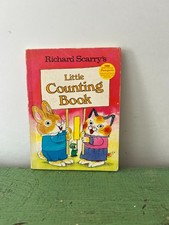 1978 Richard Scarry's Little Counting Book. Random House. First Edition