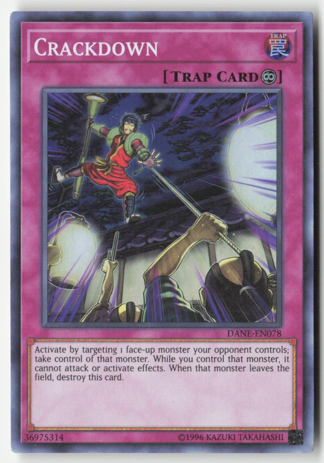 Crackdown DANE-EN078 Super Rare Dark Neostorm Yu-Gi-Oh Unlimited Near Mint