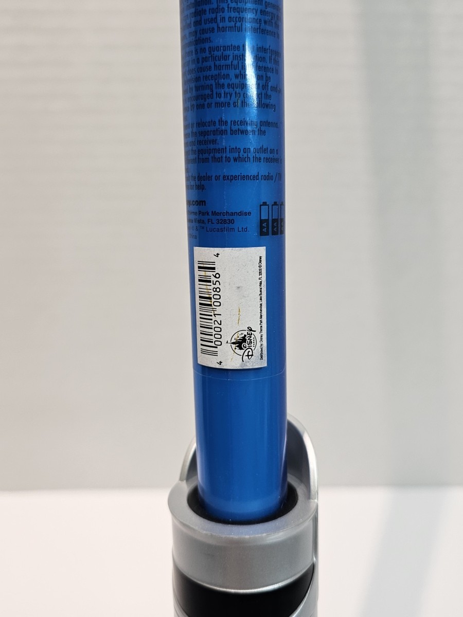 Disney Store Star Wars Rey Lightsaber Exclusive Ultimate FX Blue