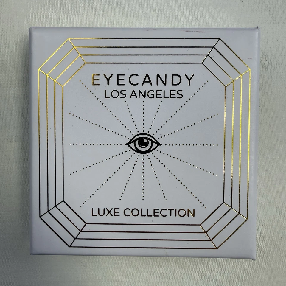 Eye Candy 洛杉矶金色和紫色蓝色水晶蝴蝶吊坠耳环 — 第 2/3 张图片