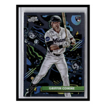 Topps 2025 Cosmic Chrome Griffin Conine Miami Marlins Rookie Base #167