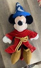 Micky Mouse Fantasia Sorcerers Soft Toy Vgc