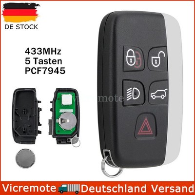 433MHz Funk Schlüssel Für Land Rover LR2 LR4 2012-2017 Range Rover Evoque Sport