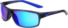 NIKE Occhiali Da Sole RABID 22 M N IU8094X - Mezza Montatura Leggera, Lente 62 M