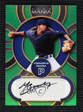 2023 Wild Card Mania Circles Green Rainbow 4/15 Yoendrys Gomez #AM-C43 Auto 1ep3