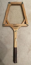 Vintage Handcrafted Slazenger Professional Racquet~wilson Wood Case Cover