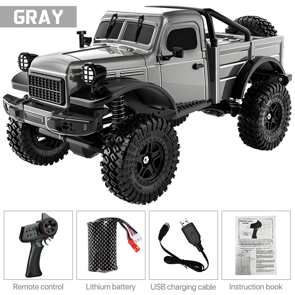 Rtr 1/18 2.4g 4wd Off-road Rc Car With Led Light