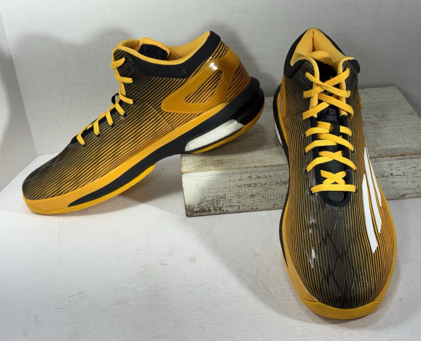 🔥 ADIDAS Shoes / Sneakers / Basketball “Crazylight Boost” Orange Men’s Sz 12.5