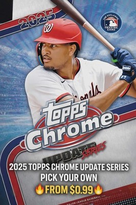 2025 Topps Chrome Update Baseball Pick Your Own   RC Stars