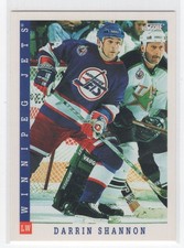 -1993-94 Score Darrin Shannon Winnipeg Jets #280
