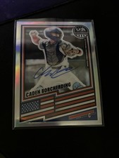 2026 Panini Stars & Stripes USA Baseball #64 Caden Borcherding Prizm Signatures