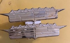 1956 1957 1958 Cadillac Crest Fender Emblems Vintage 1956-8