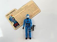 1982 ARAH HASBRO GI JOE COBRA COMMANDER V1 STRAIGHT ARM 100% COMPLETE MAIL AWAY
