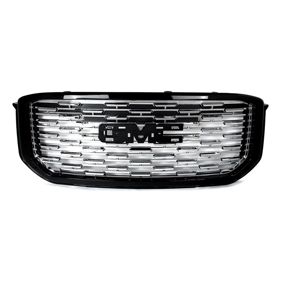 Denali Style Chrome Black Grille Assembly For GMC Yukon & Yukon XL 2015-2020 NEW Foto 3 de 4