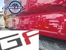 COMPATIBLE WITH 2024 2025 CARBON ABS PLASTIC INSERTS TAILGATE LETTERS US MADE