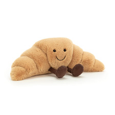 Jellycat Amuseables Croissant Stuffed Toy, Medium 12.6 inches Includes dust bag