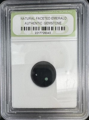 NATURAL FACETED EMERALD AUTHENTIC GEMSTONE