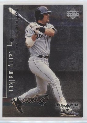 1999 Upper Deck Black Diamond Larry Walker #29 HOF 1md