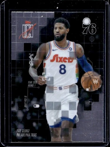 2025 Topps Signature Paul George Base (RAW)
