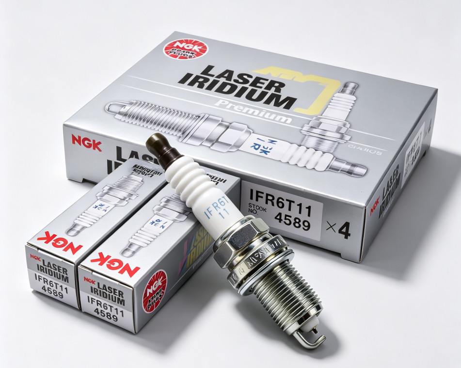 4Pcs NGK Iridium Spark Plugs IFR6T11 4589 For Camry Lexus Corolla RAV4 Tundra