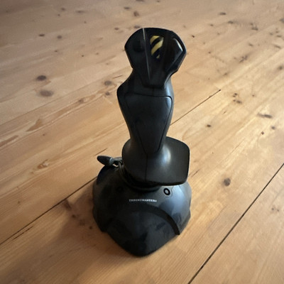 Thrustmaster Joystick Gaming-Controller mit Basis, Schwarz/Grau