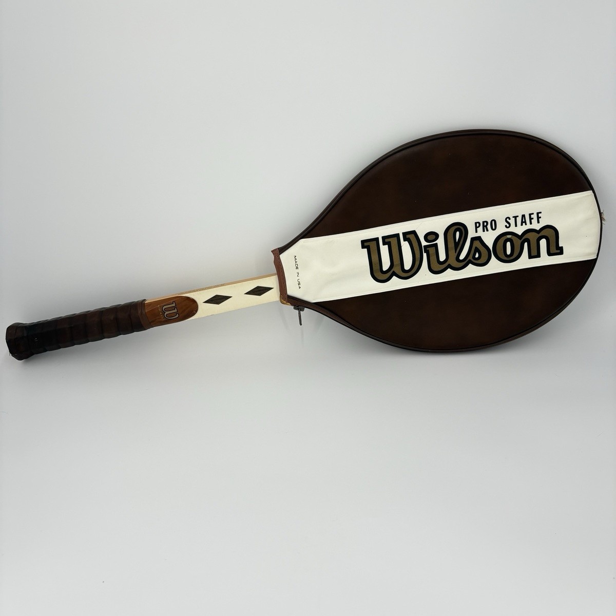 Vintage Wilson Jack Kramer Pro Staff Tennis Racket W/Cover | eBay