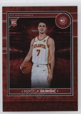 2024-25 Panini NBA Hoops Rookies Red Scope 27/49 Nikola Durisic #273 1n2n