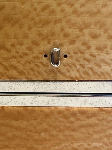 Concord Vintage Authentic Wood Watch Box Presentation Display Storage - Picture 9 of 10