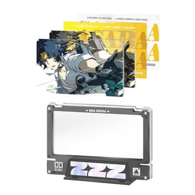 miHoYo Official Zenless Zone Zero Acrylic Card & Frame Set, & unbenutzt