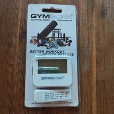 Interval Timer and Stopwatch - White/Gray Glo...