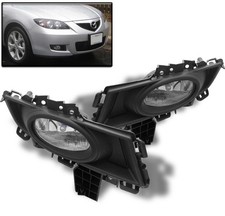 07 08 09 Mazda 3 Mazda3 Sedan 4dr Bumper Fog Light Lamp Kit Chrome Wbulbswitch 07 08 09 Mazda 3 Mazda3 Sedan 4dr Bumper Fog Light Lamp Kit Chrome Wbulbswitch