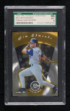 1997 Pinnacle Totally Certified Platinum Gold 2/30 Jim Edmonds SGC 96 MINT 9 6m7