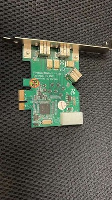 3-Port Firewire IEEE-1394  PCI Express FireBoard800-e Frame Grabber 1394