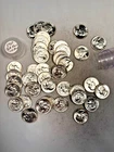 1959P WASHINGTON QUARTER 90% SILVER CH. BU BRILL UNC 40 COIN ROLL TYPE B REVERSE