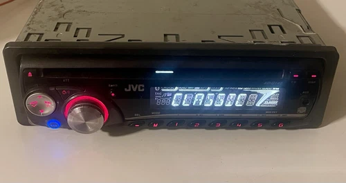 Reproductor de CD estéreo para automóvil JVC KD-G140 AM/FM AUX - probado - Imagen 13 de 13