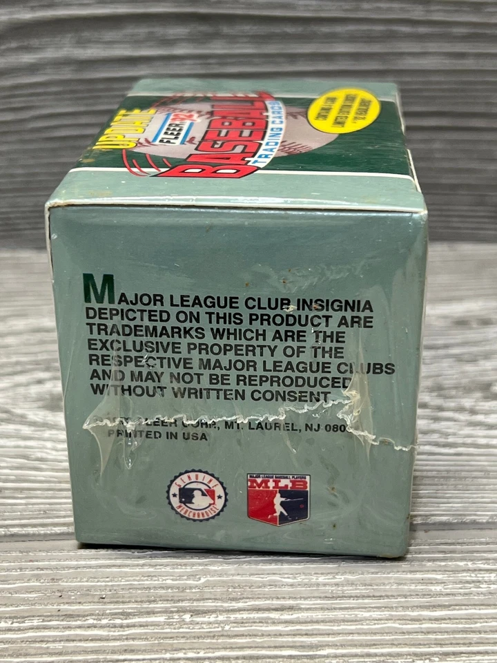 1992 Fleer Update Baseball Factory Set Griffey Jr. Rookie Card Factory Sealed - Image 4 of 4