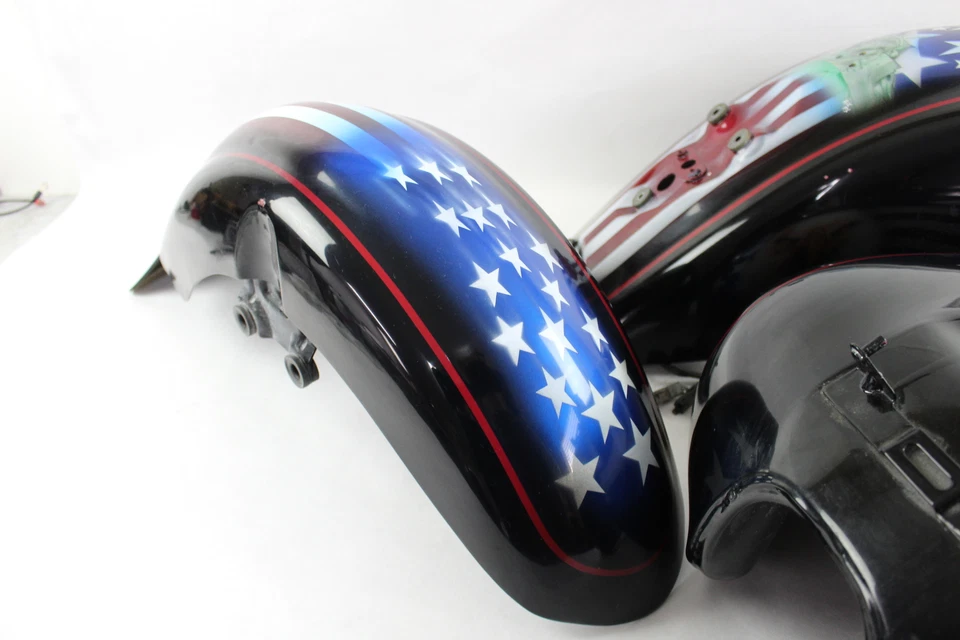 2005 05 Kawasaki Vulcan 2000 VN2000 Full Tin Set USA Theme — 第 3/4 张图片