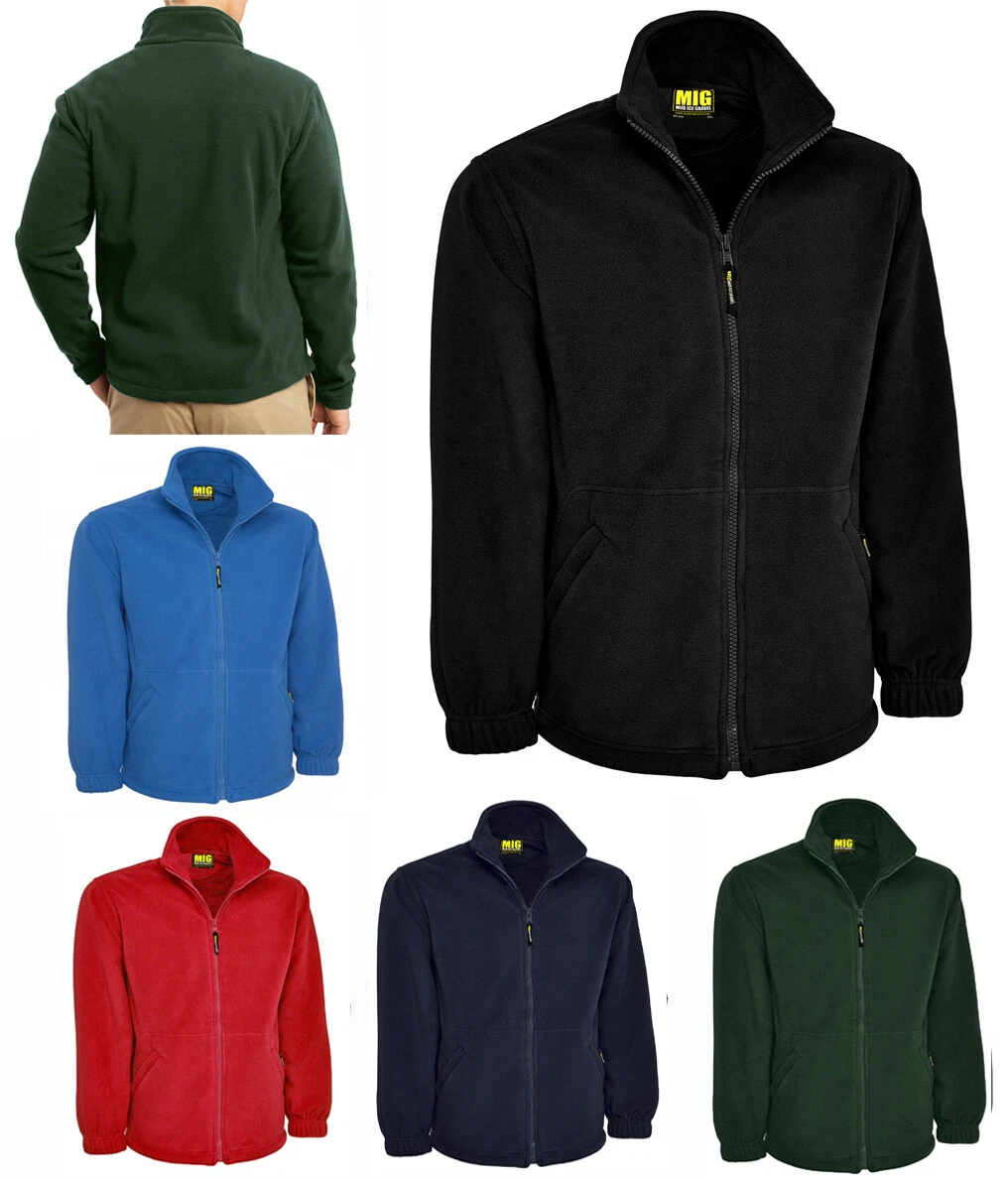 Mens MIG Classic Full Zip Fleece Jacket Size XS to 5XL WORK CASUAL LEISURE SPORT
Opens in a new wind