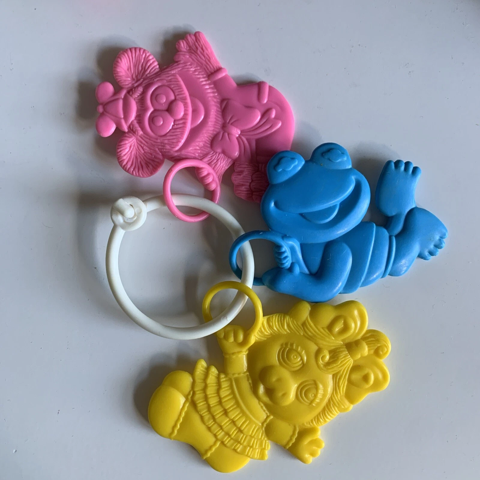 Vintage 1989 Jim Henson's Muppet Baby 3 Ring Circus Teether, Gently Used