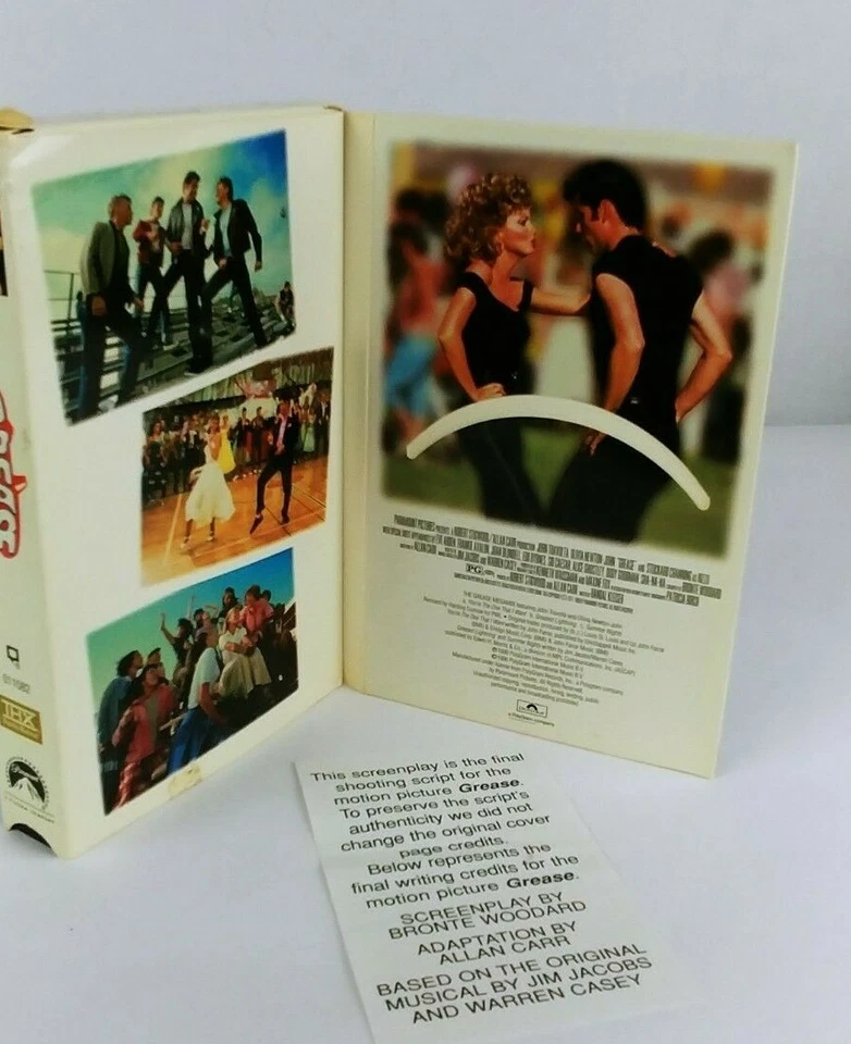 Grease Original 20th Anniversary Edition Movie VHS tape, Preowned - Image 2 of 4