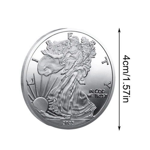 Barra de metal plateado APMEX I TRÓY QUNCEAB9 FINA 1 OZ APMEX para coleccionar - Imagen 3 de 4