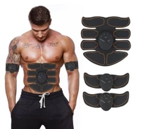 Abs Stimulator Muscle Toner Trainer Set Ultimate Abdominal Toning Belt Wireless