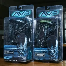 NECA AVP Alien VS. Predator Warrior 7" Action Figure Grid Alien Model Collection