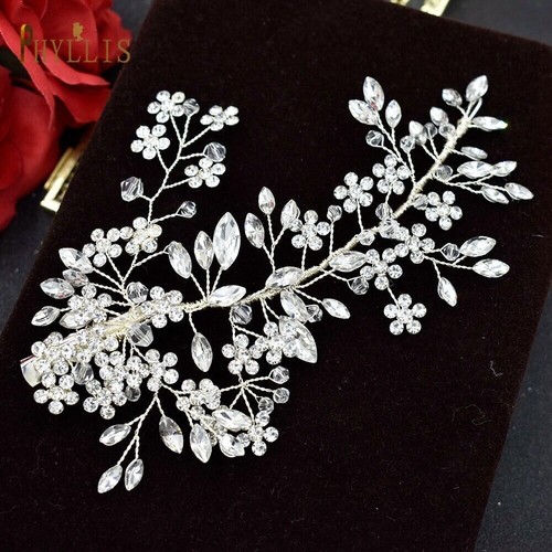 Wedding Hair Clip Bridal Headwear Headpiece Party Prom Hair Accessories Headband - Picture 13 of 23