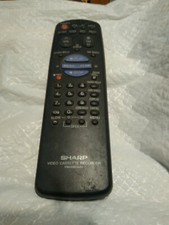 Fastshipping     Sharp RRMCG0055AJSA VCR Remote Control see item description